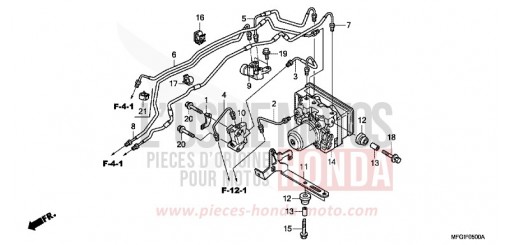 MODULATEUR ABS CB600FAC de 2012